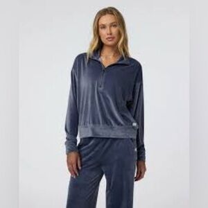 New $128 Vuori Haven half zip sweatshirt